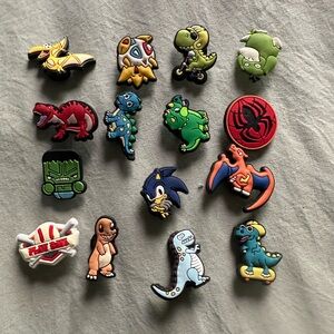 Kids croc charms